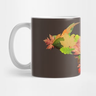 Upper Peninsula Fall Leaves Mug